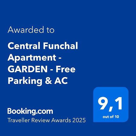 Central Funchal Apartment - Garden - Free Parking & Ac Dış mekan fotoğraf