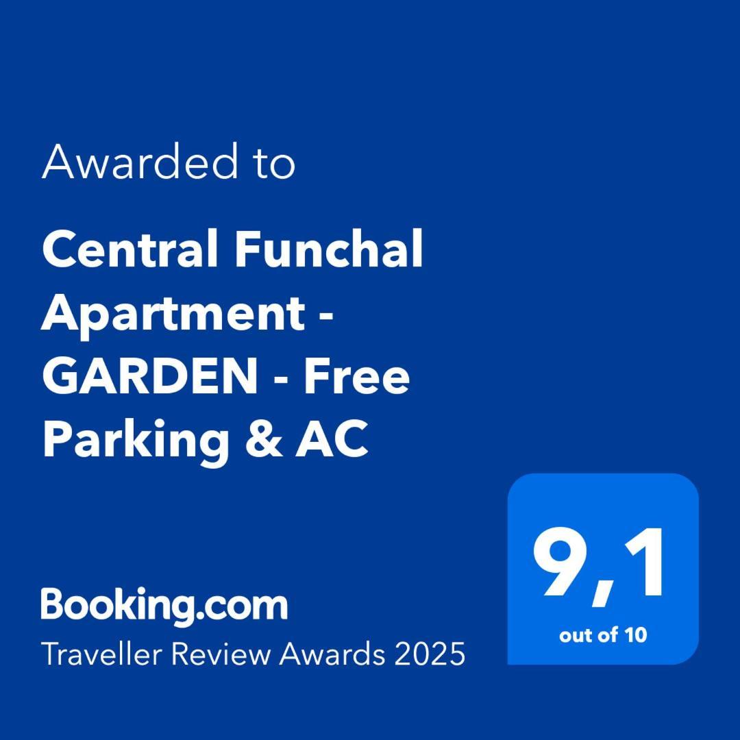 Central Funchal Apartment - Garden - Free Parking & Ac Dış mekan fotoğraf